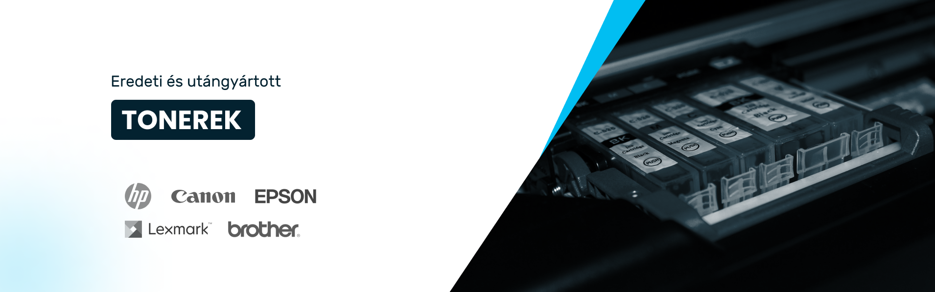 Utángyártott tonerek és dobegységek