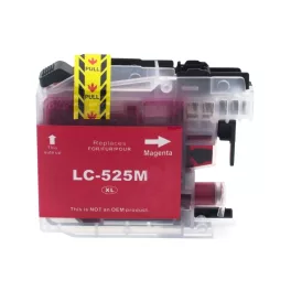   Premium Brother LC525XL LC-525XL Magenta Utángyártott Tintapatron