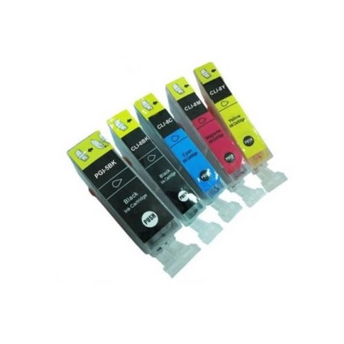 Premium Canon PGI-5 CLI-8 (PGI5*2, CLI8 BK*2,C*2,M*2,Y*2) Utángyártott Tintapatron Multipack