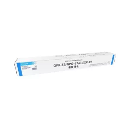   Premium Canon CEXV49 C-EXV49 Cyan Utángyártott Toner 19.000 oldal kapacitás