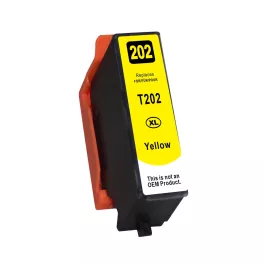   Premium Epson 202XL Yellow T02F44010, T02H44010, T02H4 Chipes Utángyártott Tintapatron