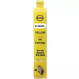   Premium Epson 604XL T10H44010 Yellow Utángyártott Tintapatron