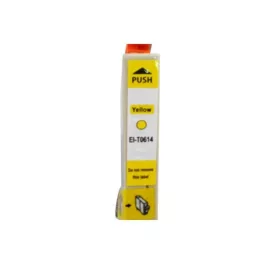Premium Epson T0614 Yellow Utángyártott Tintapatron