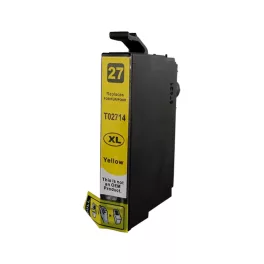   Premium Epson T2714 No.27XL Yellow Utángyártott Tintapatron