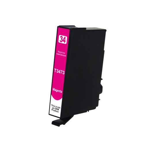 Premium Epson T3473 No.34XL Magenta Utángyártott Tintapatron