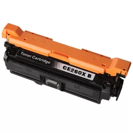   Premium HP CE260X No.649X Black Utángyártott Toner 17.000 oldal kapacitás