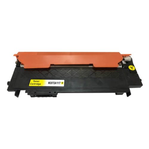 Premium HP W2072A No.117A Yellow Chipes Utángyártott Toner 700 oldal kapacitás