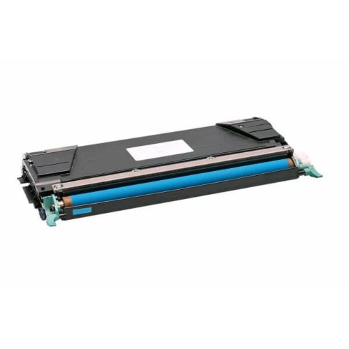 Premium Lexmark C746 C748 X746 X748 Cyan Utángyártott Toner 10.000 oldal kapacitás