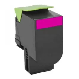  Premium Lexmark CX310 CX410 CX510 Magenta Utángyártott Toner 2.000 oldal kapacitás
