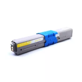   Premium Oki C301 C321 Yellow Utángyártott Toner 1.500 oldal kapacitás