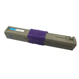   Premium Oki C332 MC363 Cyan Utángyártott Toner 3.000 oldal kapacitás
