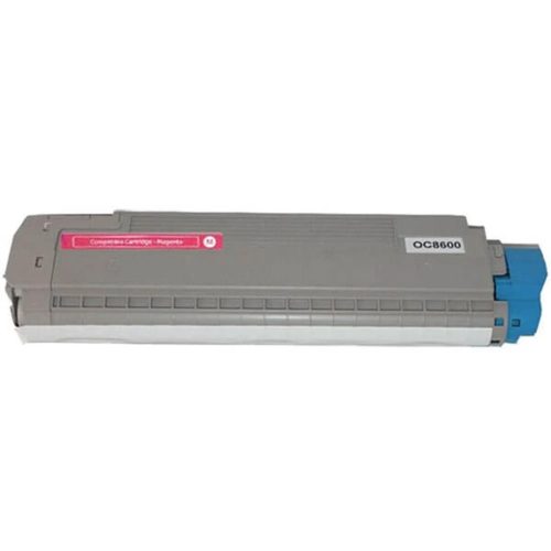 Premium Oki C8600 C8800 Magenta Utángyártott Toner 6.000 oldal kapacitás