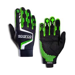 Sparco Hypergrip+ zöld kesztyű (Méret: 10(M))