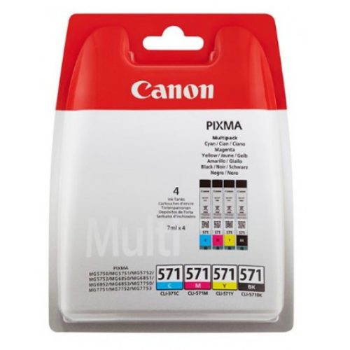 Canon CLI-571 Tintapatron Multipack 4x7 ml