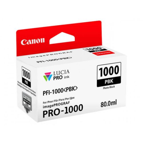 Canon PFI-1000 Cartridge Photo Black 80ml