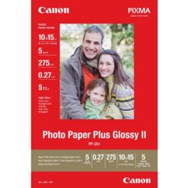 Canon PP-201 fényes fotópapír, (10x15cm, 5 lap, 265g)