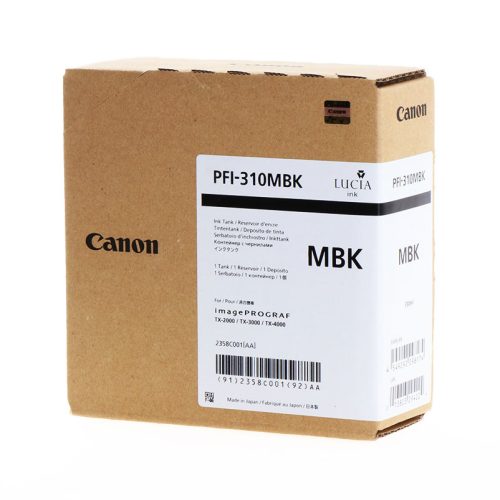 Canon PFI-310 Cartridge Matt Bk 330ml