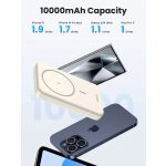UGREEN 10000mAh mágneses vezeték nélküli powerbank bézs PB561