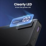 UGREEN 10000mAh kétirányú gyorstöltés powerbank fekete PB311