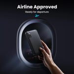 UGREEN 10000mAh kétirányú gyorstöltés powerbank fekete PB311