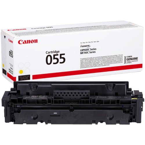 Canon CRG055 Toner Yellow 2.100 oldal kapacitás