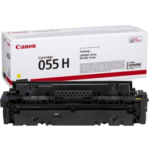 Canon CRG055H Toner Yellow 5.900 oldal kapacitás