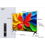 TCL 32" 32S4K QLED 81cm HD Android TV