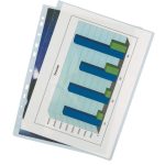 Leitz STANDARD meleglamináló-fólia, A4, 125 mikron, előrelyukasztott, 100db/cs