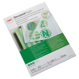   GBC Meleglamináló fólia, 100 mikron, A3, fényes, GBC (100db)