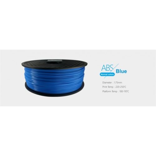 3D FILAMENT 1,75mm ABS Kék (1kg-os tekercs)