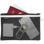 Leitz WOW utazótasak L méret, fekete