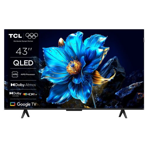 TCL 43" 43P7K QLED 109cm 4K Google TV