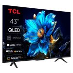 TCL 43" 43P7K QLED 109cm 4K Google TV