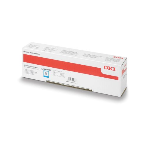 Oki MC851,MC861 Toner Cián 7300 oldalra