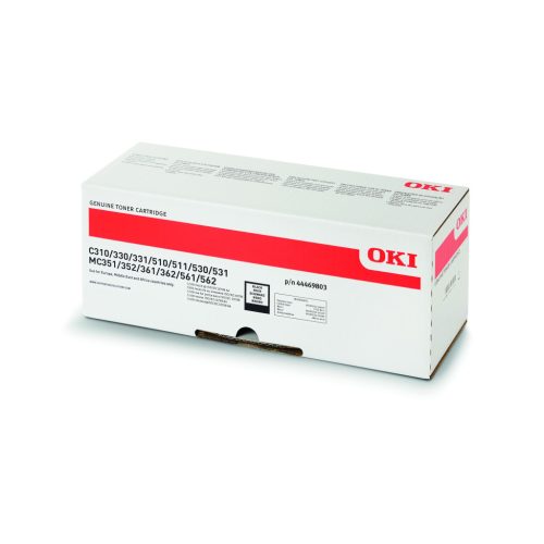 Oki C310/330/510/530/MC351 Toner Black 3500 oldalra