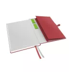 Leitz COMPLETE jegyzetfüzet A5, kockás, piros