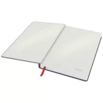 Leitz COSY Soft touch jegyzetfüzet (A5), bársony szürke, vonalas