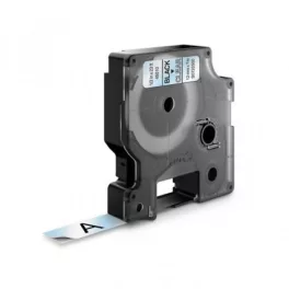  Utángyártott DYMO D1 45010 12mm x 7 m átlátszó-fekete 45010  #S0720500