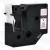 Utángyártott DYMO D1 45805 19mm x 7m fehér-piros #S0720850