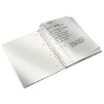 Leitz WOW spirálfüzet, A4, vonalas, lila