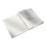 Leitz WOW spirálfüzet, A4, kockás, kék