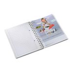 Leitz WOW spirálfüzet, A5, vonalas, rózsaszín