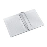 Leitz WOW spirálfüzet, A5, kockás, zöld