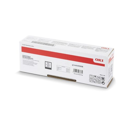 Oki C532/C542 High Toner Black 7000 oldalra