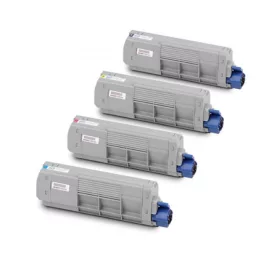   Utángyártott OKI C612 Toner Yellow 6.000 oldal kapacitás IK