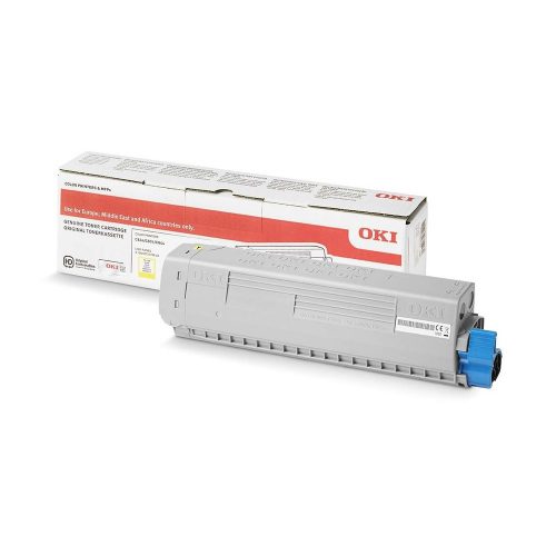 Oki C824/C834/C844 Toner Sárga 5000 oldalra