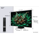 TCL 50" 50C7K QD-MiniLED 127cm 4K Google TV