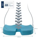 Leitz COSY Ergo ortopédiai ülőpárna, nyugodt kék