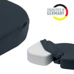 Leitz COSY Ergo ortopédiai ülőpárna, bársony szürke