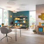 Leitz COSY Click&Store 3-fiókos irattároló, nyugodt kék